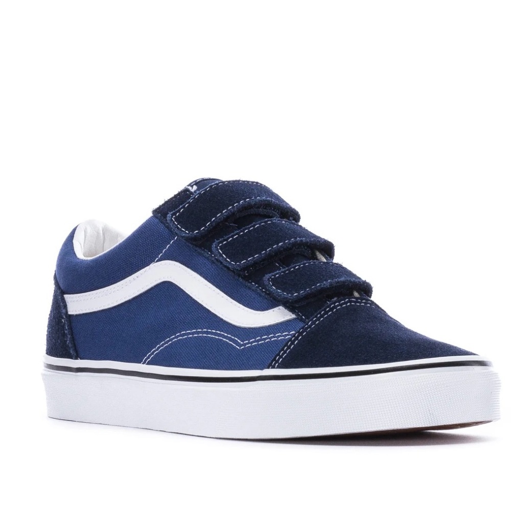 Vans Unisex Old Skool Velcro Blue/White
